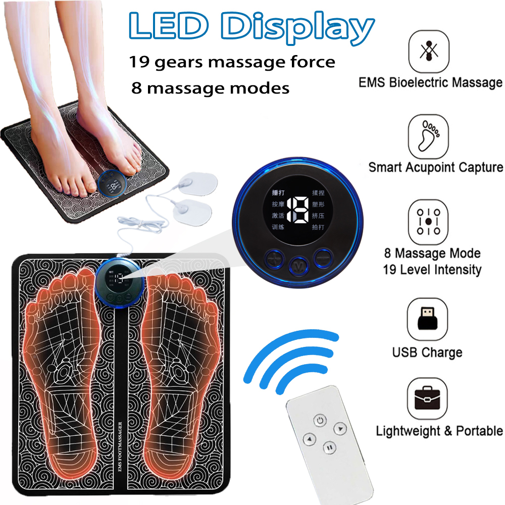 Wiederaufladbares Fußmassagepad