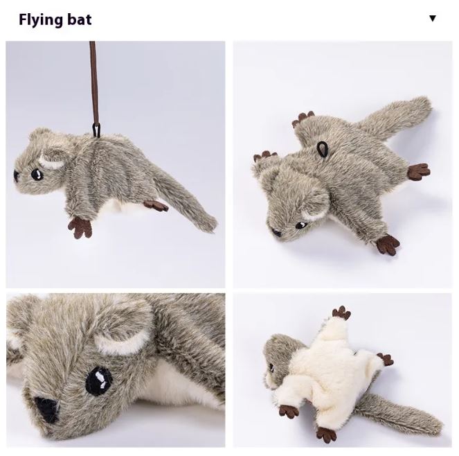 Jouet pour chat oiseau battant des ailes