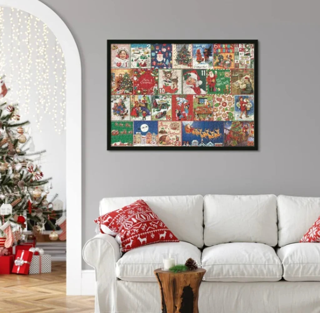 Fröhlicher Jigsaw-Adventskalender
