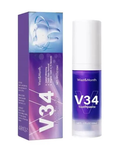 Mousse Nettoyante Dents V34