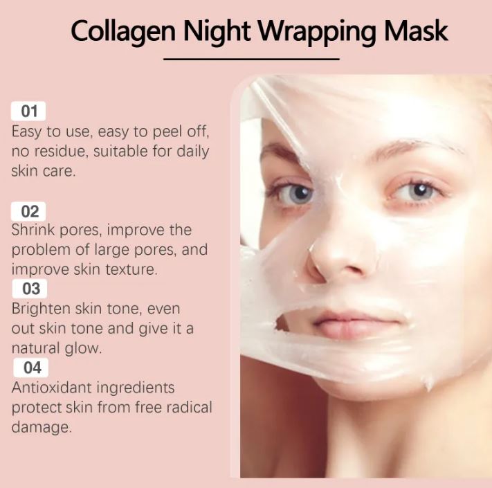 Hydratisierende Kollagen-Peel-Off-Maske