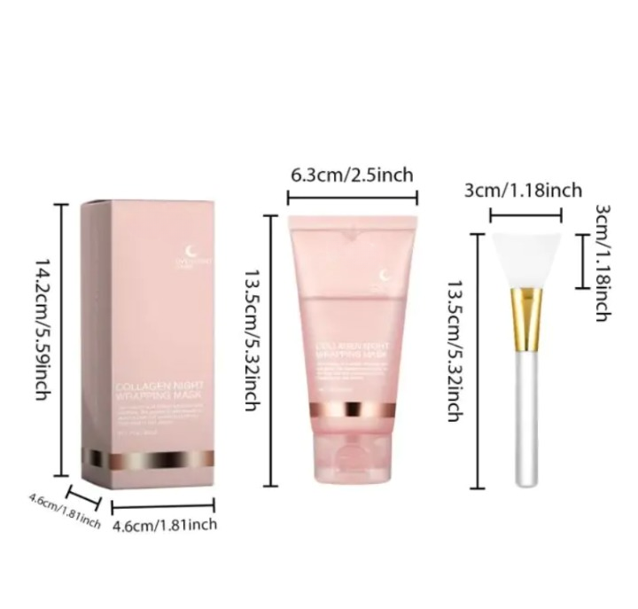 Hydratisierende Kollagen-Peel-Off-Maske