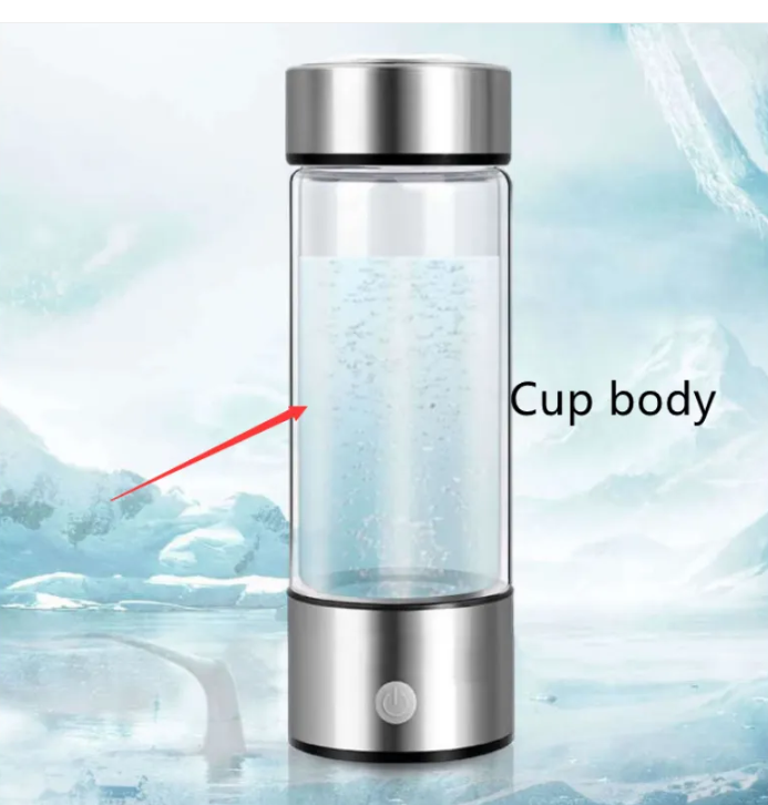 Wasserstoff-Wasserbecher